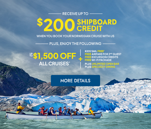 SmartCruiser's tweet image. #CruiseNorwegian 🌊Start the year right! Up To $1,500 Off All Cruises, free airfare for 2nd guest and unlimited open bar! 🍹 Plus, up to $200 Shipboard credit on select sailings. Cheers to new horizons in 2026! 🚢🍾🎇
#Discover #Alaska #Cruise #Adventure sigtn.com/u/V8W2SMia