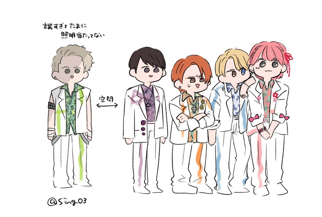 sing03's tweet photo. 合同の懺悔でとにかく端にいたルーク https://t.co/pGUN4mXLDY