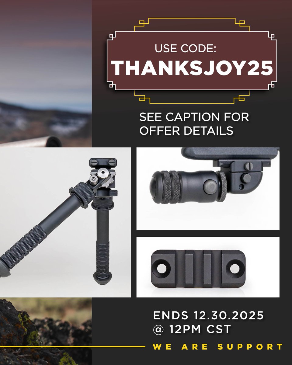 B&T Industries: Atlas Bipod® & Accu-Shot Monopod® tweet media