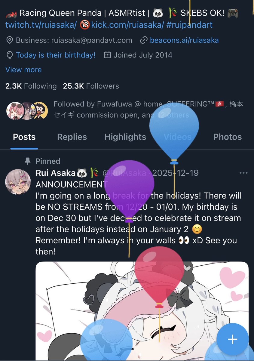 Rui Asaka🐼🎋 tweet media