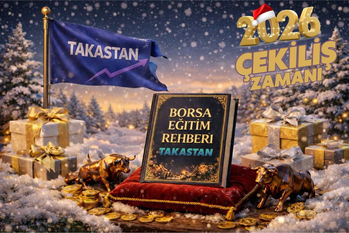 Bu yıl güzel kazandık,şimdi dağıtma vakti❗

💸 10 Kişiye 5000₺
📚 50 Kişiye #borsa eğitim seti

ŞARTLAR BASİT❗
<a href="/takastan_com_tr/">TAKASTAN.COM</a>
<a href="/borsaistatistk/">Borsa İstatistik</a>
<a href="/borsadiptakas/">DİP VE TAKAS</a>
<a href="/borsa_tim/">BORSA TİM</a>
Hesaplarını takibe al.

2️⃣ Beğeni &amp; RT 
3️⃣ Telegrama katıl 
 👉t.me/+8HM0r087mV5iM…

#bist100