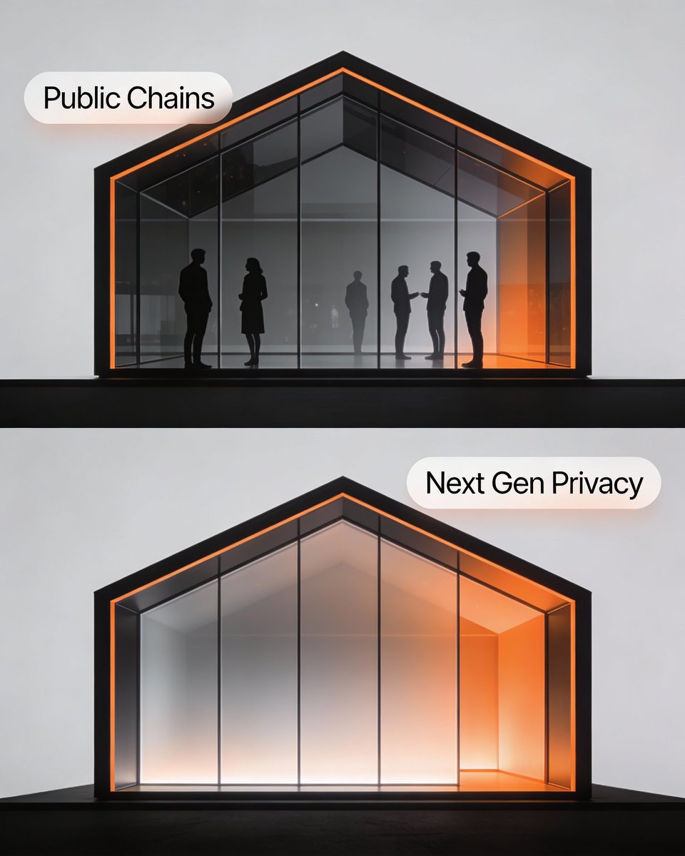 Imagine your bank balance on a billboard.

Crazy?
That is how public crypto works today.
Everyone watches you. No secrets.

Switch to $CCX.

Privacy ≠ Hiding.
Privacy = Control.

Need to prove funds?
Use a 'Balance Proof' key. 🗝️

Show the balance.
Protect the history.

You hold