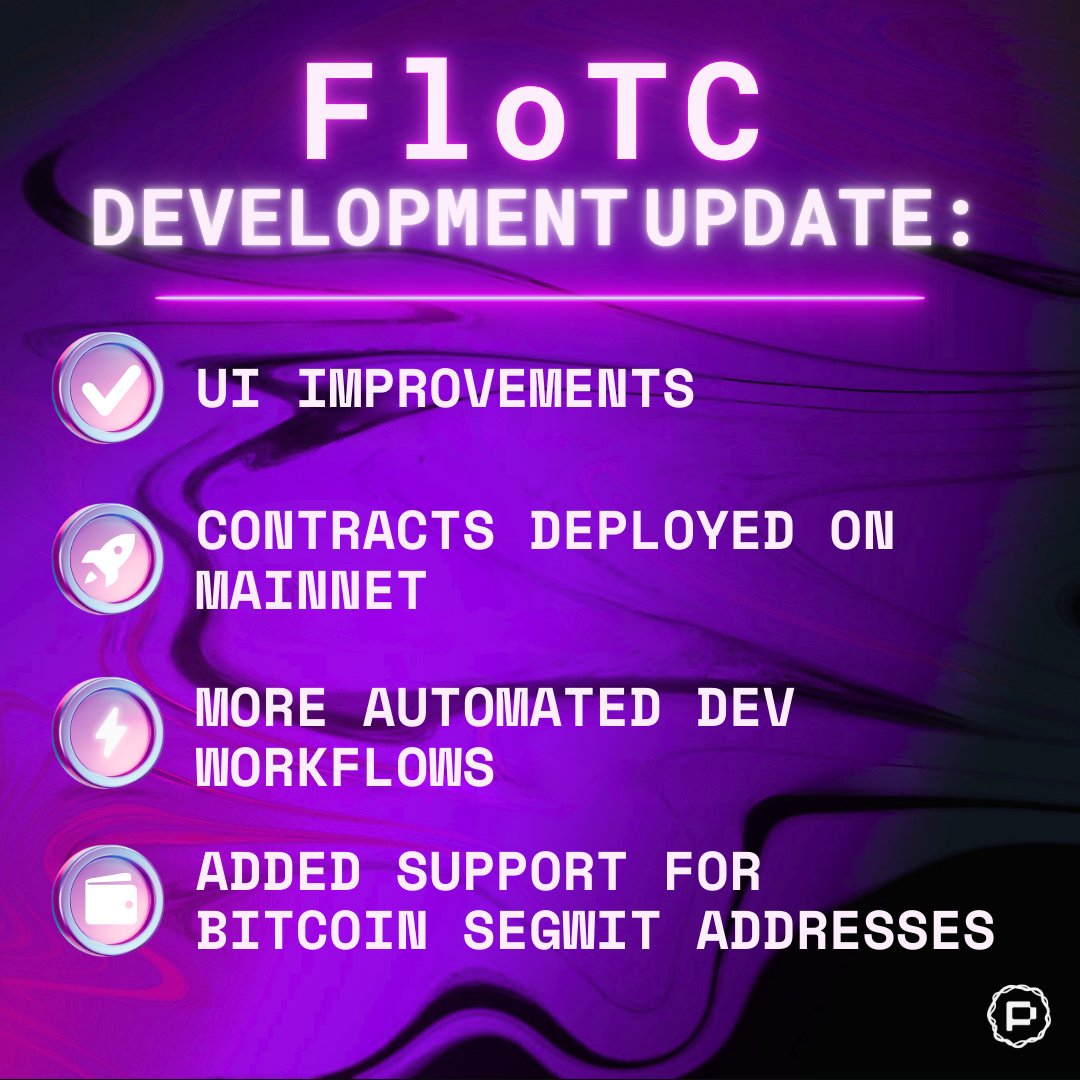 Up next: FLoTC 💫

Latest FloTC dev updates below + a mainnet transaction coming soon 👀 ⤵️