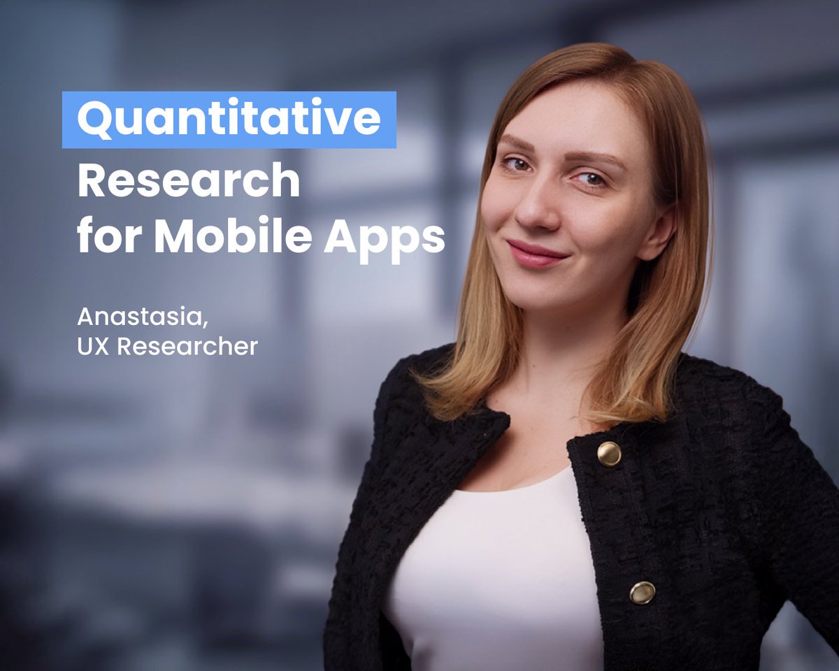 In our new Medium article, Anastasia, UX Researcher, shares her experience in conducting quantitative research, explains why it's important, and provides recommendations for each stage of the process:

🔗  medium.com/aibygroup/quan…