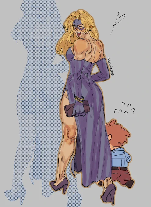 Dispatcher and the tall lady