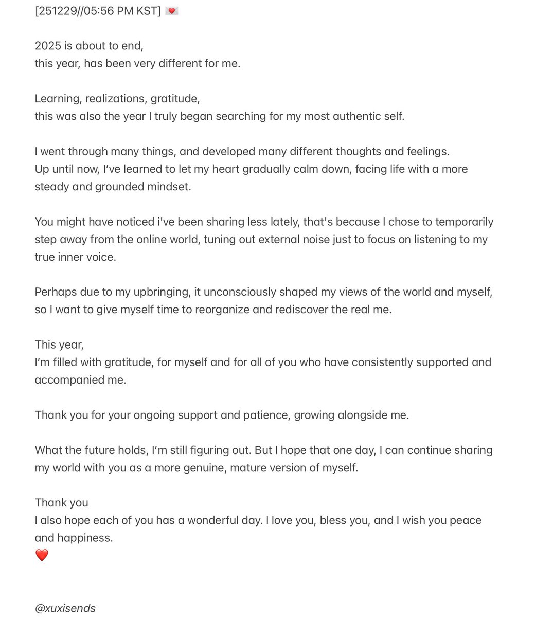 [251229//05:56 PM KST] 💌

*trans on pic