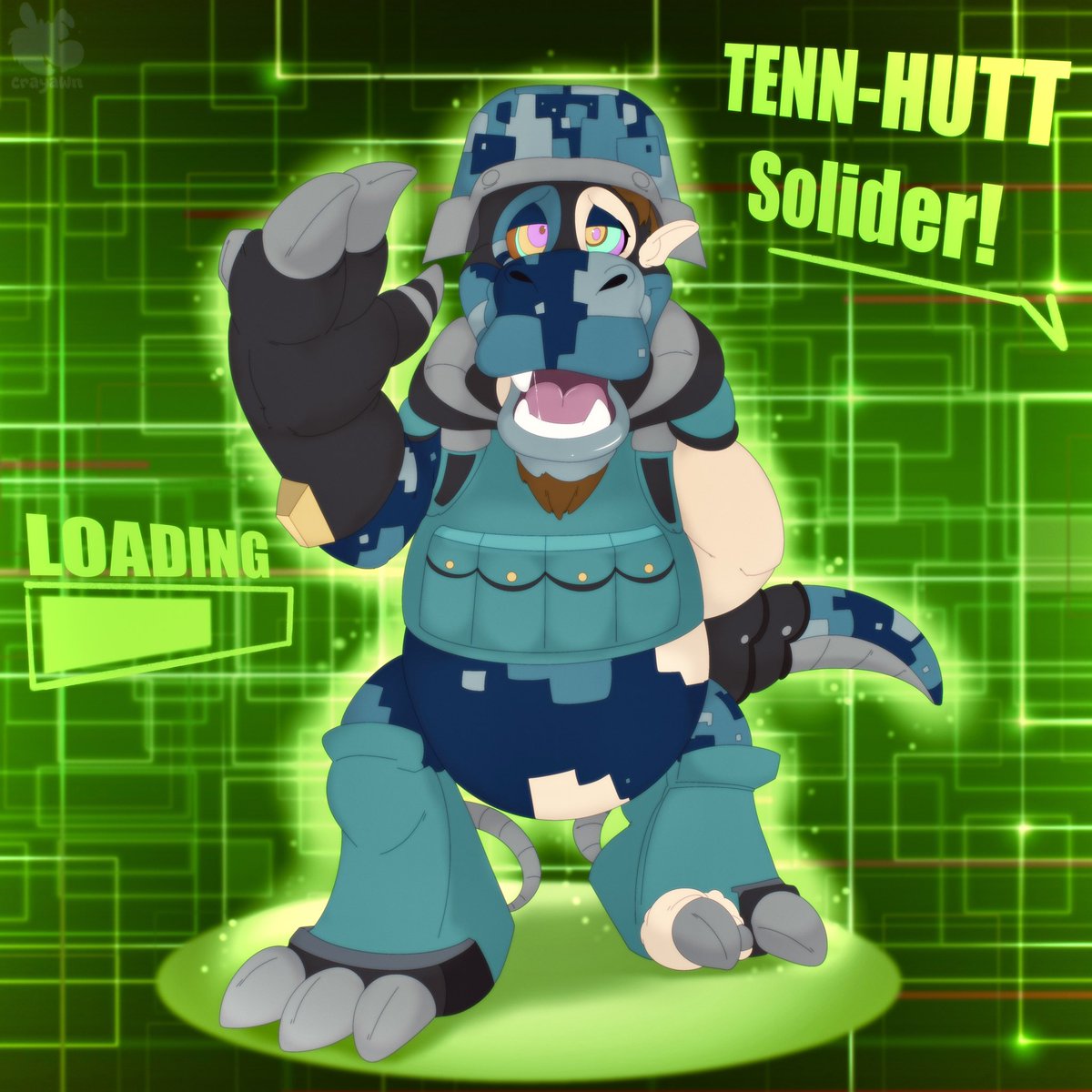 cray_awn's tweet image. At attention soldier!🫡❗️
Get ready for Combat!!

#Patreon #Raffle Prize for Rayzer! 💚
Thank you so much for the support!✨
#Commandramon #Digimon #TF 
#Transformation #TFTuesday 

patreon.com/Crayawn