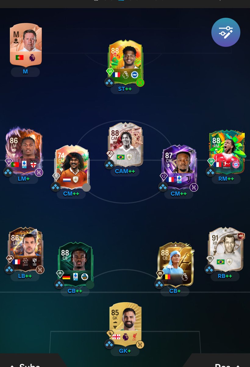 Marian__2005's tweet photo. @Futdonk any realist upgrade ideas? https://t.co/knyl5ZjIQN