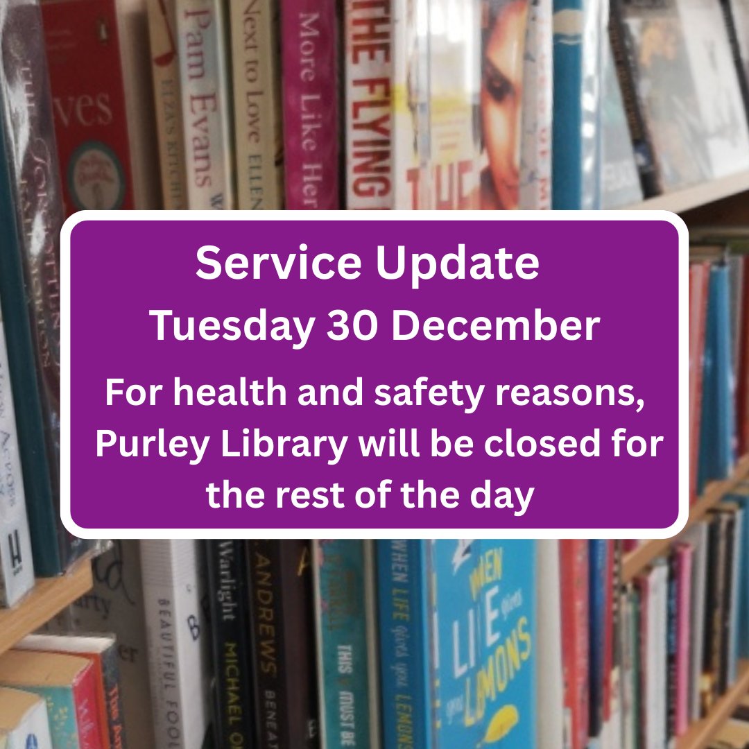 Croydon Libraries tweet media