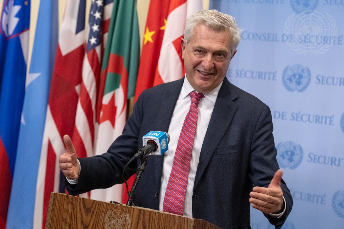 Thank you, <a href="/FilippoGrandi/">Filippo Grandi</a>, for ten years of leadership at <a href="/Refugees/">UNHCR, the UN Refugee Agency</a>, guided by humanity and an unwavering commitment to women, men, and children forced to flee.

Your life of service and solidarity with the most vulnerable, shining a light on those too often unseen and never