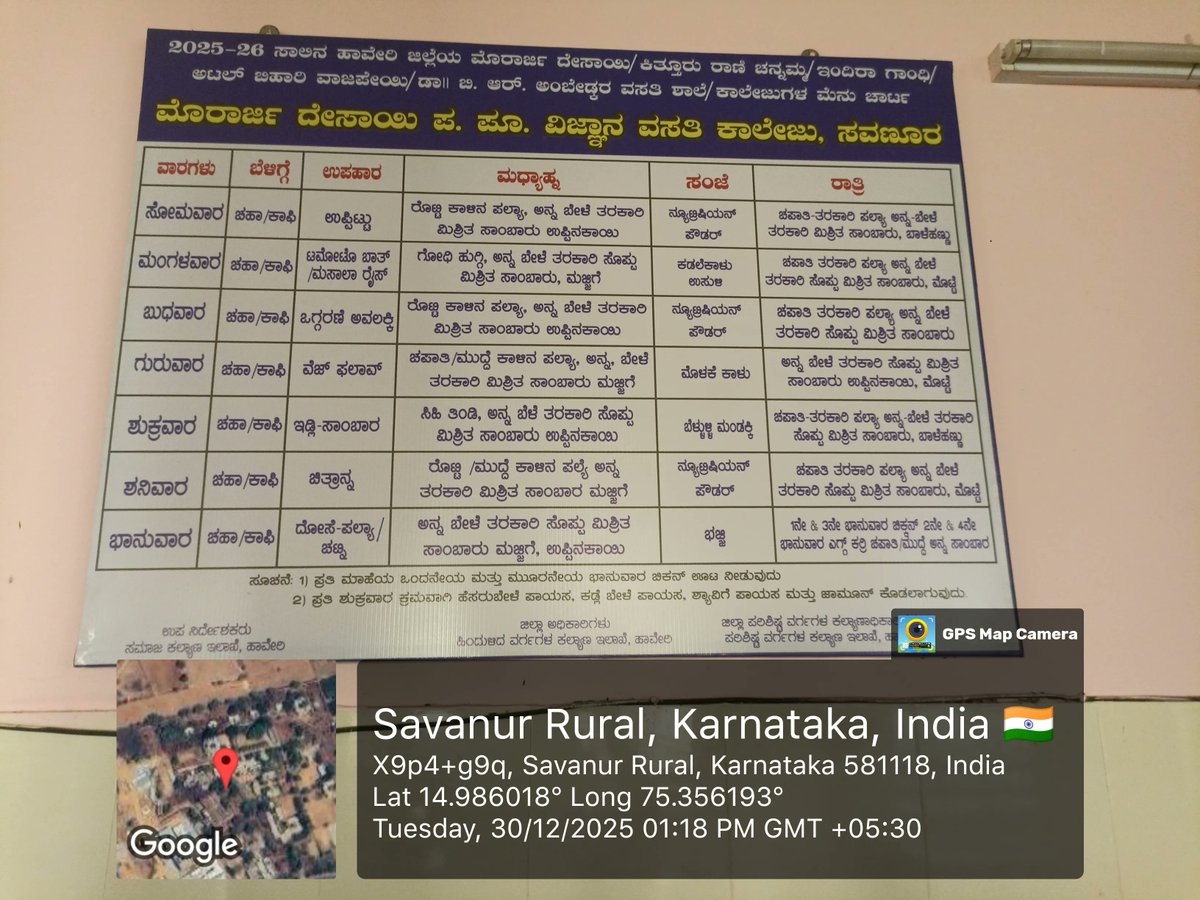 mdrpu923's tweet photo. Dinner #SocialAudit_SWDMeals #SocialWelfare_Karnataka https://t.co/jacDDK5cVY