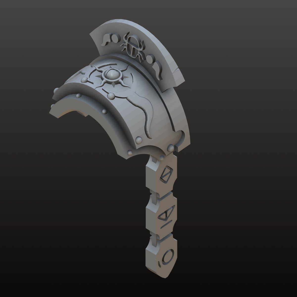 Hoja_pam's tweet photo. 👀👀 #WarhammerCommunity #warhammer40k #WarhammerArt #3DModel https://t.co/cIvM7XEdpr