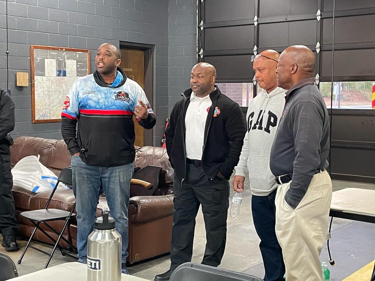 The holiday season this year has been an extra memorable one for Battalion Chief Lorenzo Spell.

This month he called it a career after 26 years of service to <a href="/ColaFire/">Columbia-Richland Fire Department</a> and the community. Members of 1st Shift came together to wish him the best as he begins this next chapter.