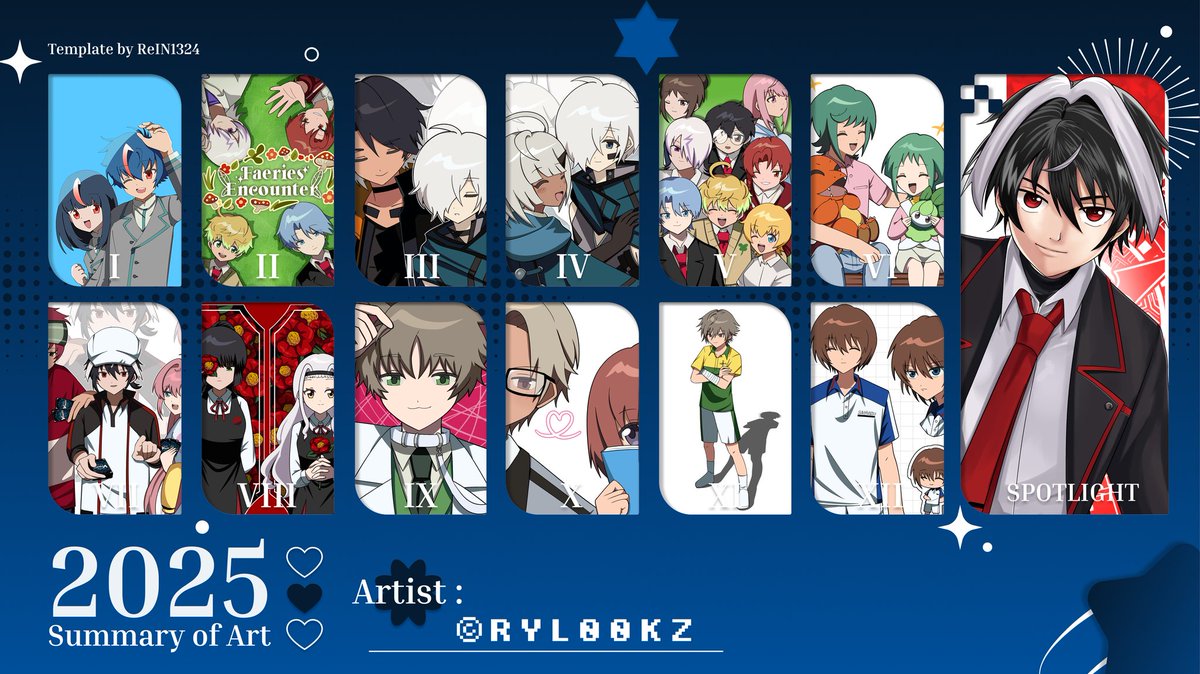 This year summary :D
#2025artsummary
