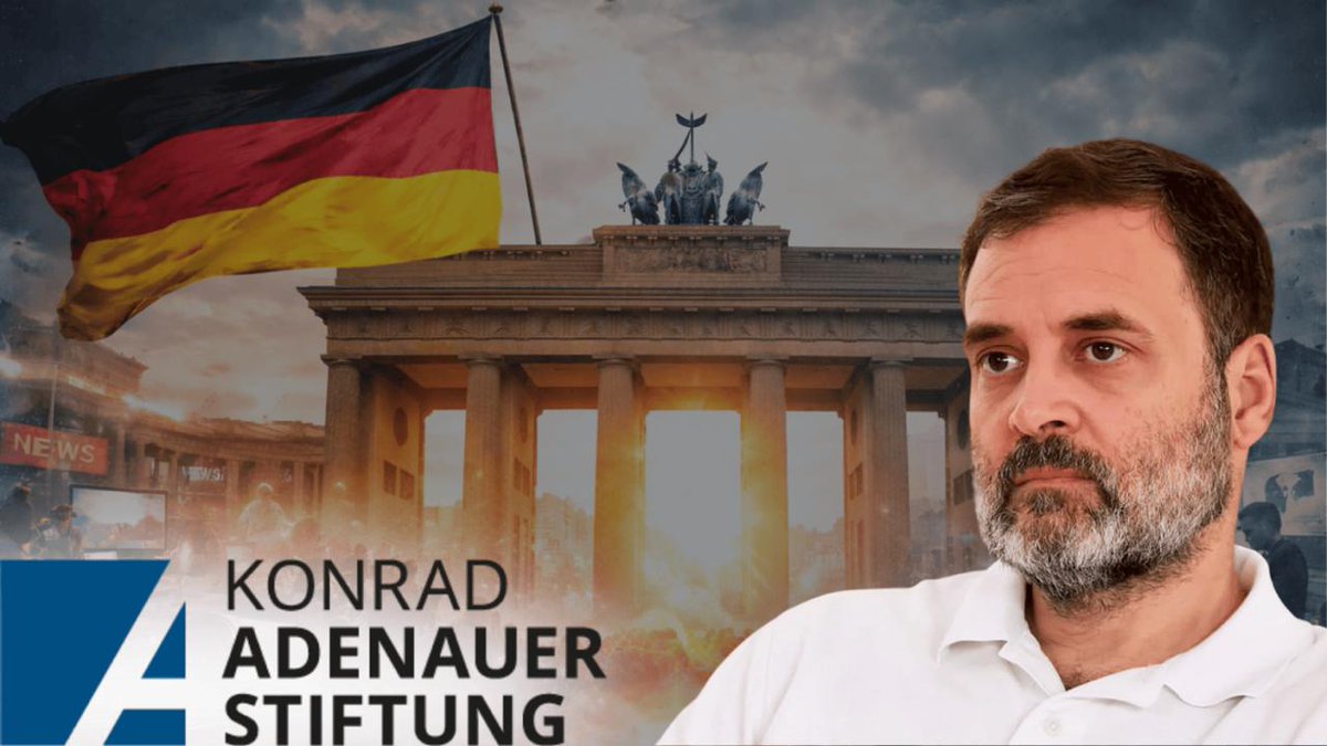 DW News, Dhruv Rathee and KAS: Germany's ideological battle against India through NGOs and activism

<a href="/ashu_nauty/">V Ashish Nautiyal</a> explains why Rahul Gandhi went to the Hertie School in Berlin👇

opindia.com/2025/12/dw-new…