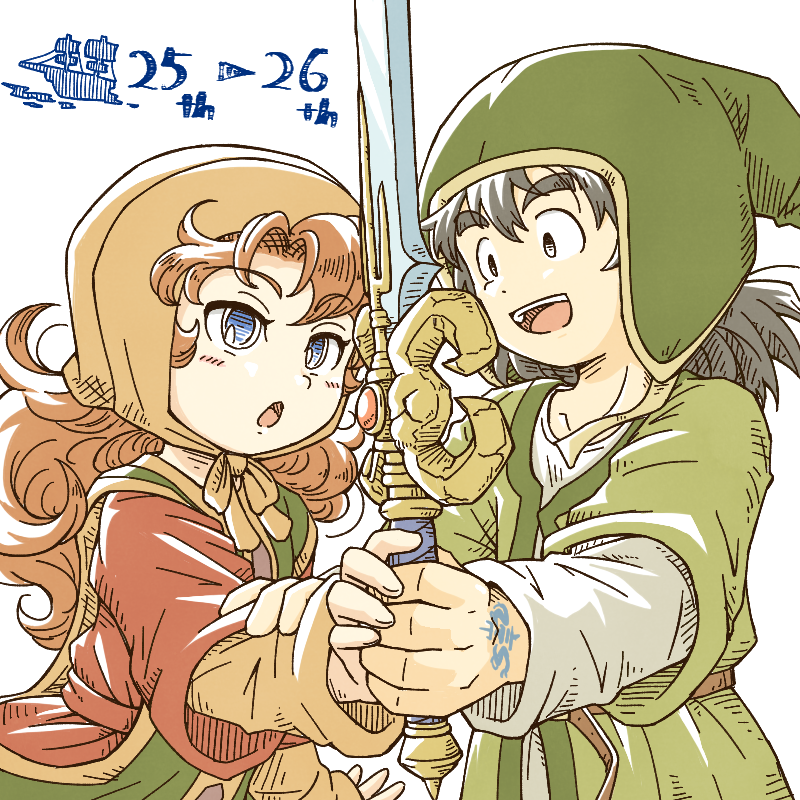 4ma4ma5ma's tweet image. 描き納め
来年もよろしくお願い致します。
#DQ7