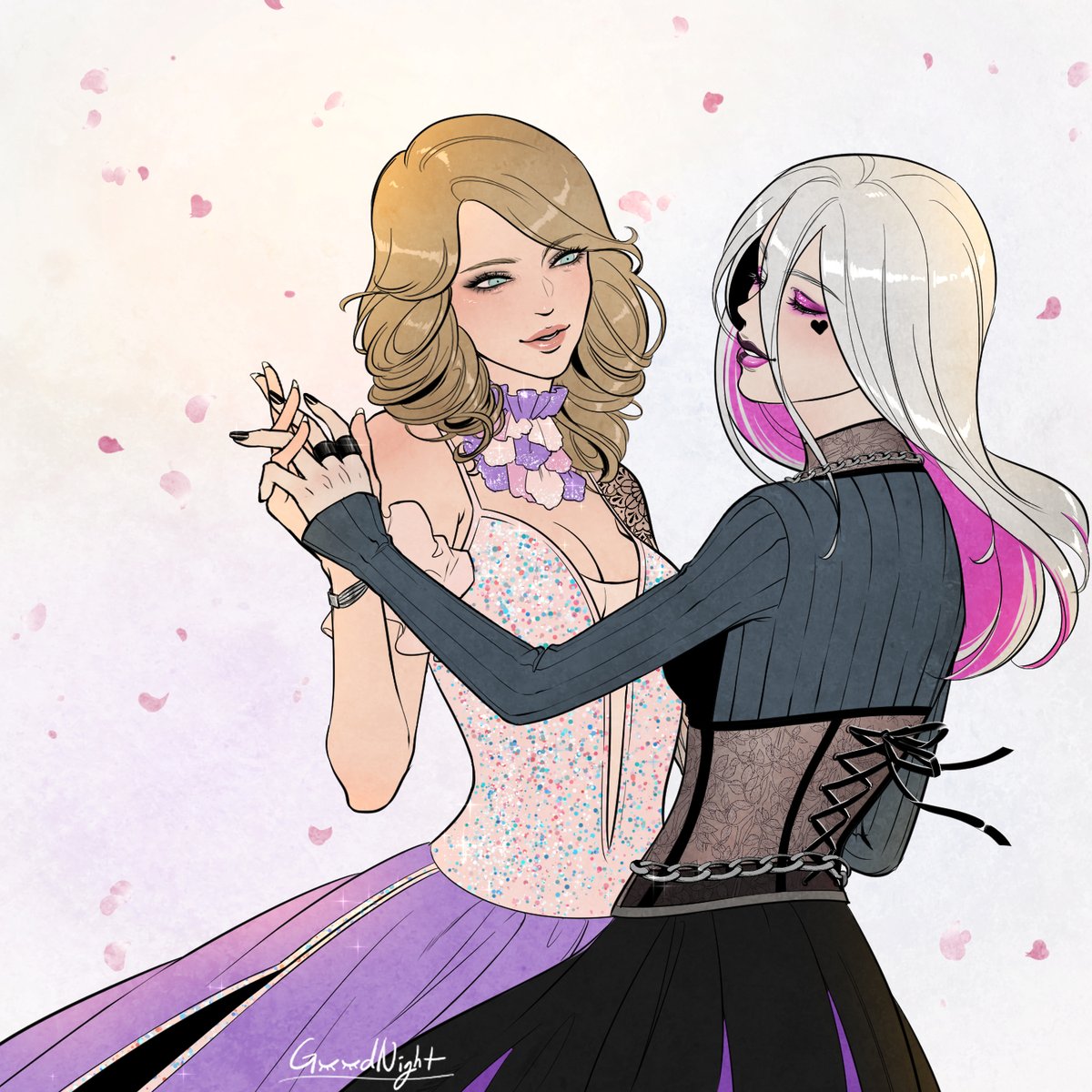 semplar2007's tweet image. she did her magic again ✨ @guud_night