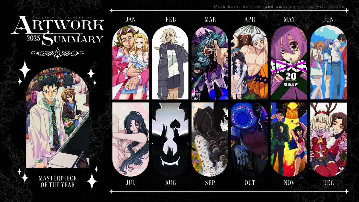 2025 art summary! 😁