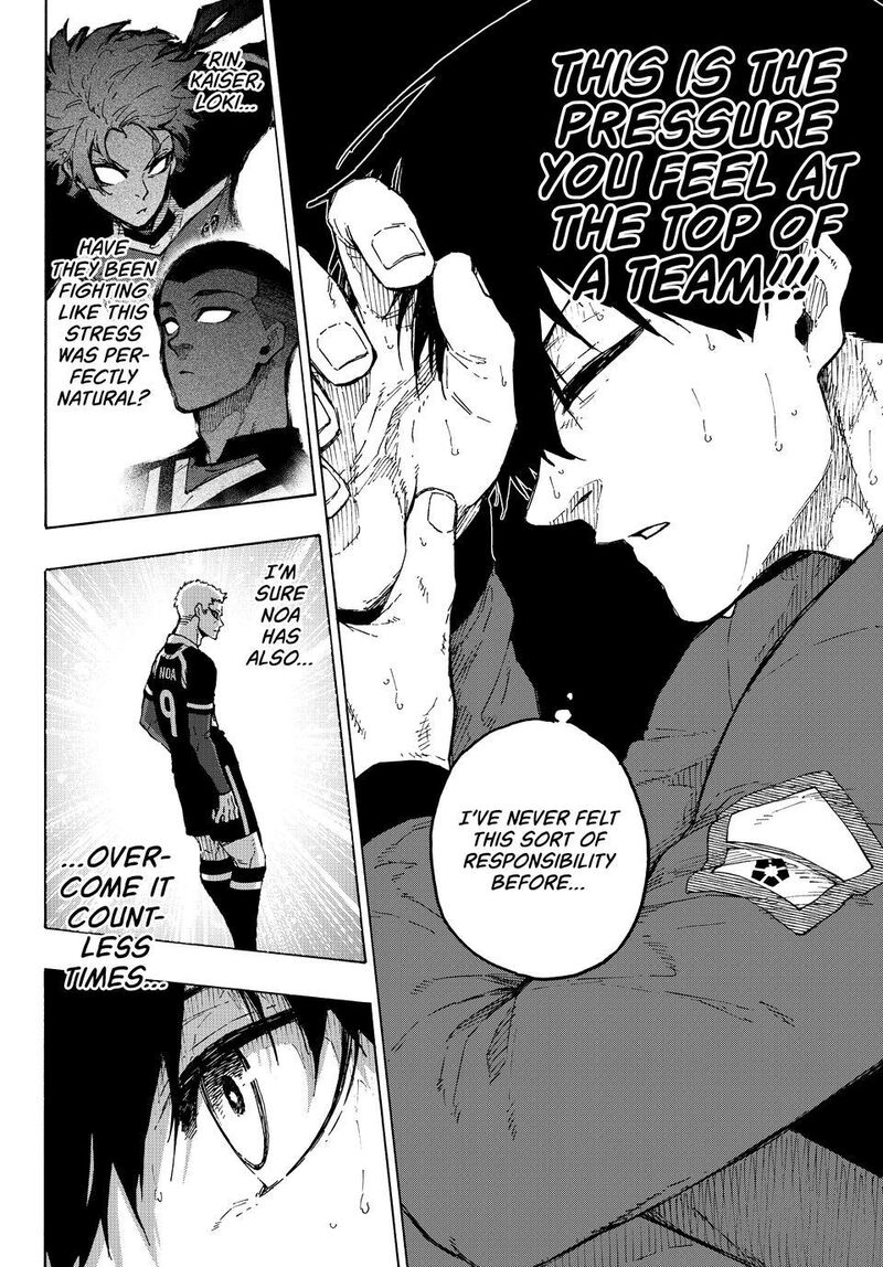 AnimeBallsDeep's tweet image. Blue Lock is cooking peak; here's what you missed.

It treats the idea of "The Strongest" just like JJK.

Isagi became the best and dethroned Kaiser, promising to take the throne away from him.

But now he realizes, "Heavy is the head that wears the crown."

He becomes necessary…