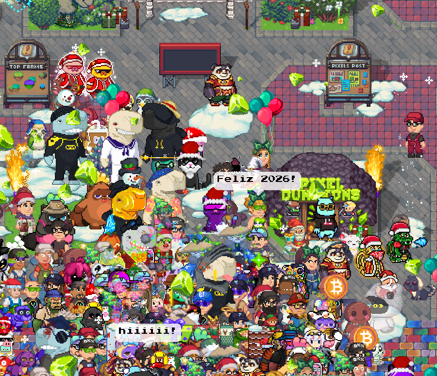 kamilalimpi's tweet photo. ✨Feliz Ano novo! Que 2026 traga muitos pixels para todos nós! ✨ 
@pixels_online #pixelscreator #pixelsnft https://t.co/olxDBOkow4
