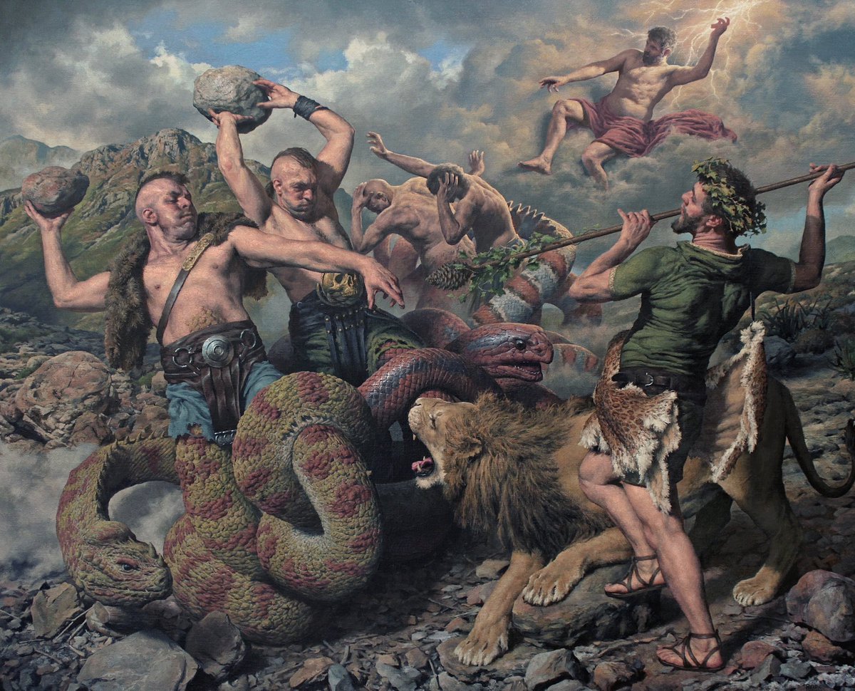 Minotaur_Man's tweet image. Hi, I’m Paul and I make art inspired by Myth