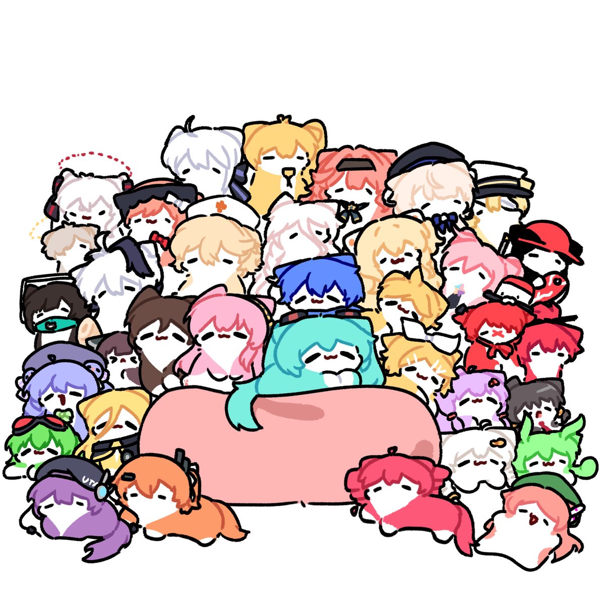 gomya0_0's tweet photo. Vocaloid cats https://t.co/97TakEaKpL