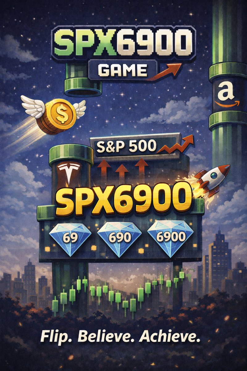 dark0ut's tweet image. This is my small contribution to the SPX6900 community - spx6900game.com
A simple game you can play, share, and pass along.
If you enjoy it - spread it 🤍
Happy holidays everyone!🎄#SPX6900