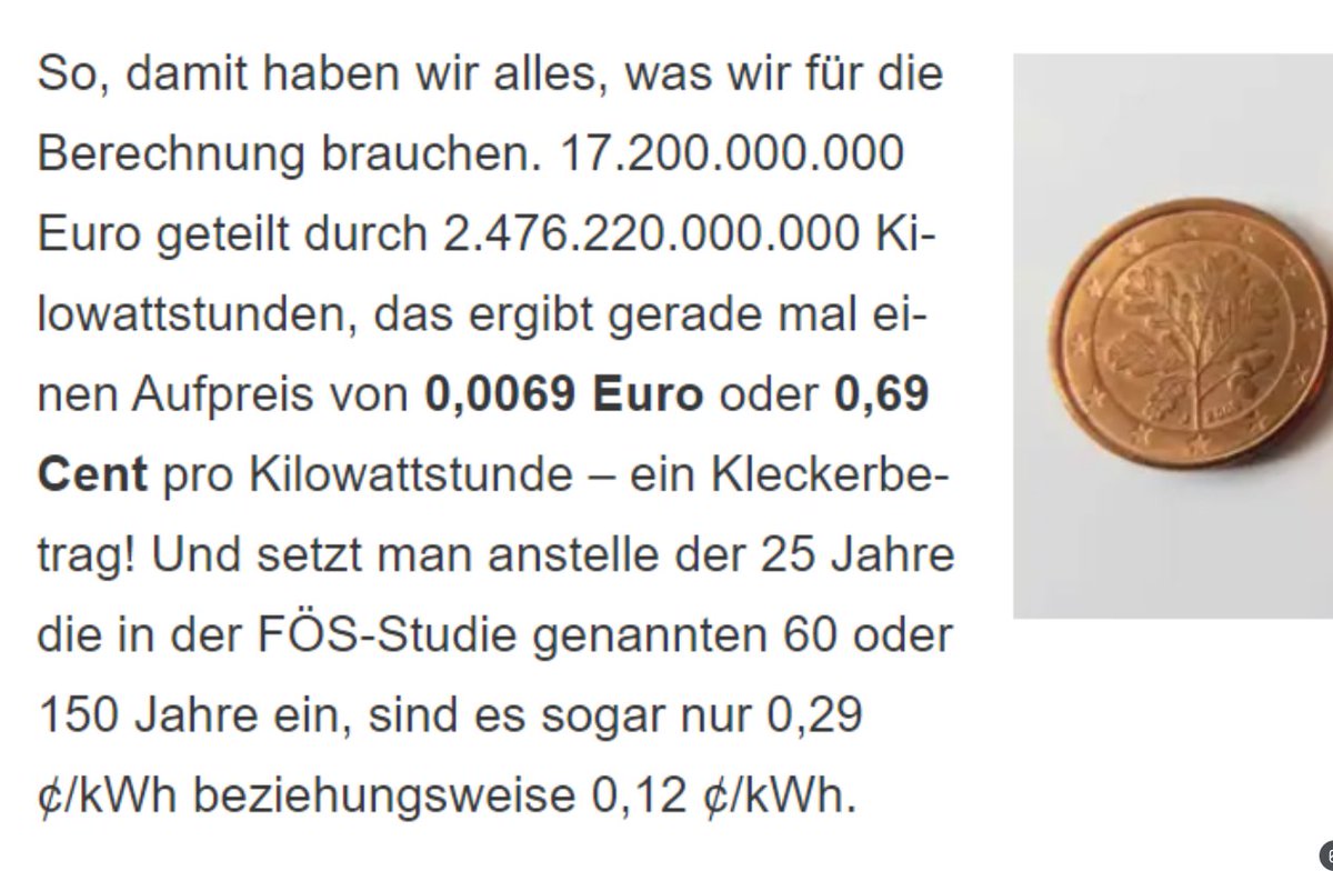 WernerBechtel's tweet photo. @Jaibee8Gee Versicherung #Kernenergie wäre möglich wenn Politik und Medien nicht so Schwachsinn erzählen würde. 0.12  ¢/kWh. 
https://t.co/t1FBsRJ77p
 #Energiewende #es2050 #abst25 https://t.co/ASt8VuMLWo