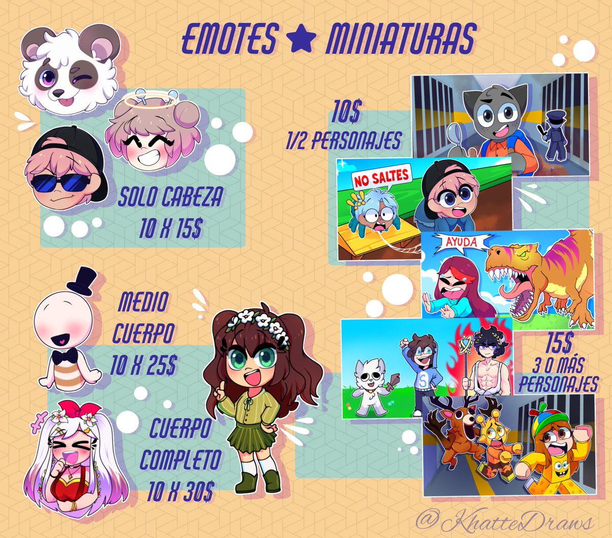 K T 💛 ☆ COMISIONES ABIERTAS ☆ tweet media