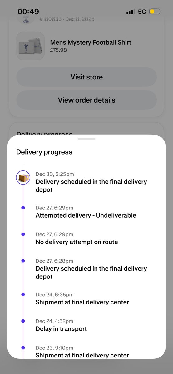 Lads this Evri crowd is a fucking pisstake. Christmas presents ordered on 8th December. 

Could send a parcel around the world and have it back sooner