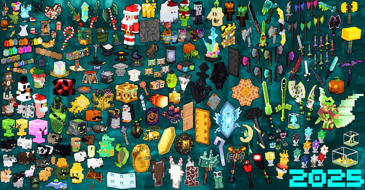 DiamondGamerAsh's tweet photo. My 2025 Model Wrapped/Rewind Which is ur favorite?
#Blockbench #lowpoly #Minecraft #VaultHunters #VH3 #VH4

@blockbench https://t.co/r2cB5dxCj0