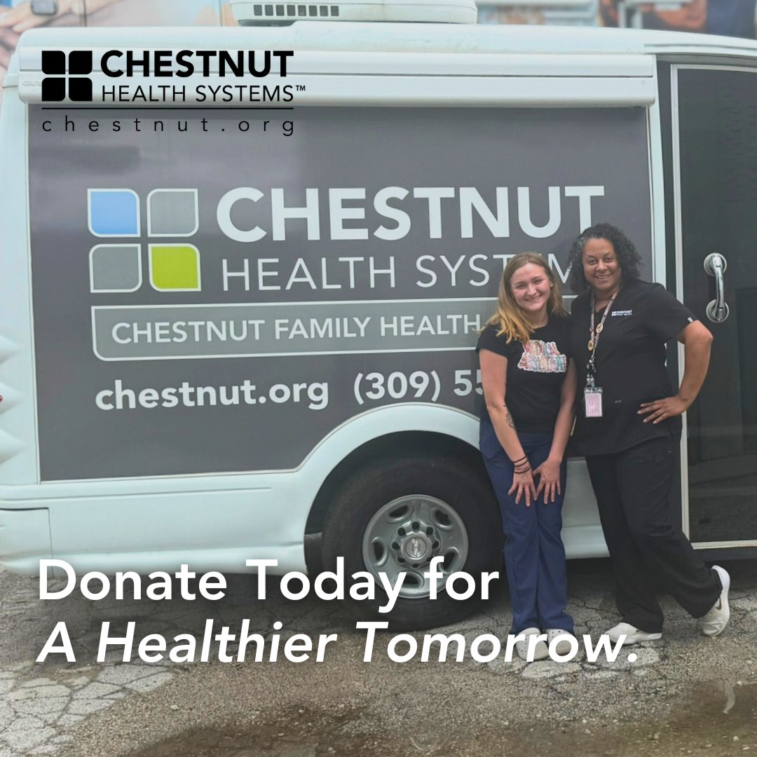 ChestnutHealth's tweet image. As 2025 draws to a close, there's still time to make an impact on your community. Your year-end gift strengthens care environments, supports essential staff, and expands help where it's needed most. 

Change a life before the year ends.
Give Here: chestnut.org/giving