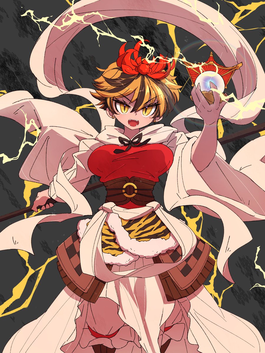 藤原妹紅 「良いお年を #2025年自分が選ぶ今年の4枚」|パチェキチ@skeb受付中 紅楼夢L-03bのイラスト