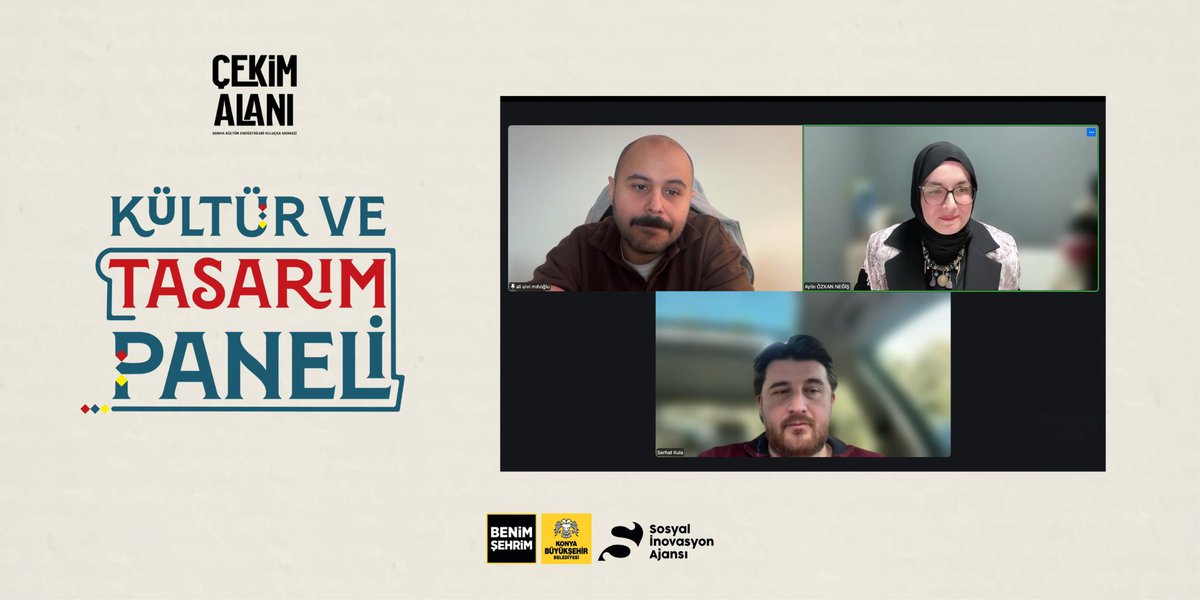 SİA - Çekim Alanı 
Kültür ve Tasarım Paneli

ÇEKİM ALANI: Konya Kültür Endüstrileri Kuluçka Merkezi projemiz kapsamında çevrimiçi olarak “Kültür ve Tasarım Paneli" gerçekleştirdik.

Konuşmacılarımıza ve katılımcılarımıza teşekkür ederiz.

<a href="/kumevakfi/">KÜME Vakfı</a> 

#sosyalinovasyon
#çekimalanı