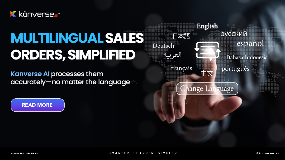 kanverseai's tweet photo. Multilingual sales orders, simplified. Kanverse AI helps you process global orders accurately and efficiently. Learn more: https://t.co/EuL0NcfXpH

#SalesOrderAutomation #SalesOrderProcessing #FinanceInnovation #GlobalSales #AI https://t.co/0vgaUlbbIS
