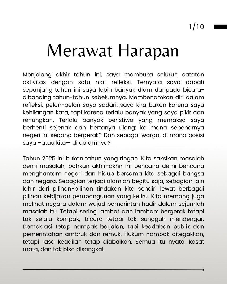 yanuarnugroho's tweet photo. karena saya tak bisa bikin e-card natal dan tahun baru, jadi saya tulis saja refleksi ini. semoga membantu kita -saya dan anda- tetap optimis dan dengan kepala tegak menghadapi 2026 -tahun yang menuntut kita makin waspada, tanpa kehilangan harapan akan masa depan yg lebih baik. https://t.co/2NYaNGQNV7