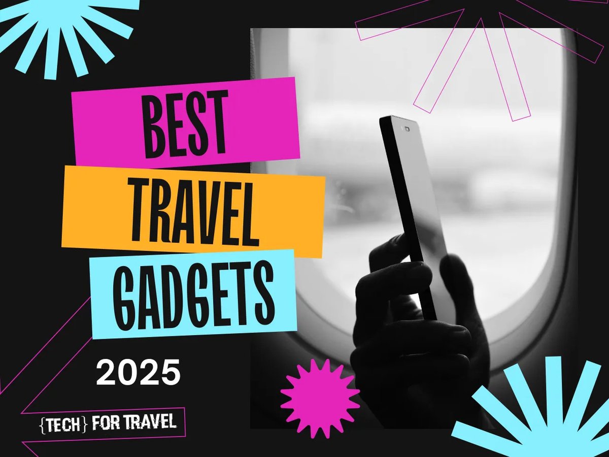 Best travel gadgets 2025: the tech, luggage and apps worth packing  dlvr.it/TQ4Vs4 via <a href="/TechforTravelUK/">{Tech} For Travel</a>