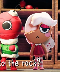 Why does she stand there like that is she dumb