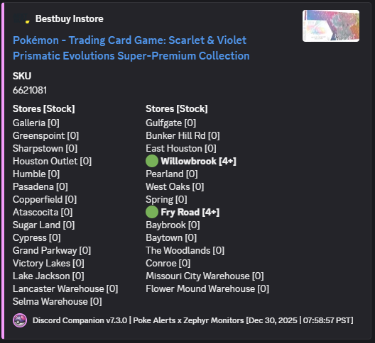 Pokemon Restock & Drop Alerts tweet media