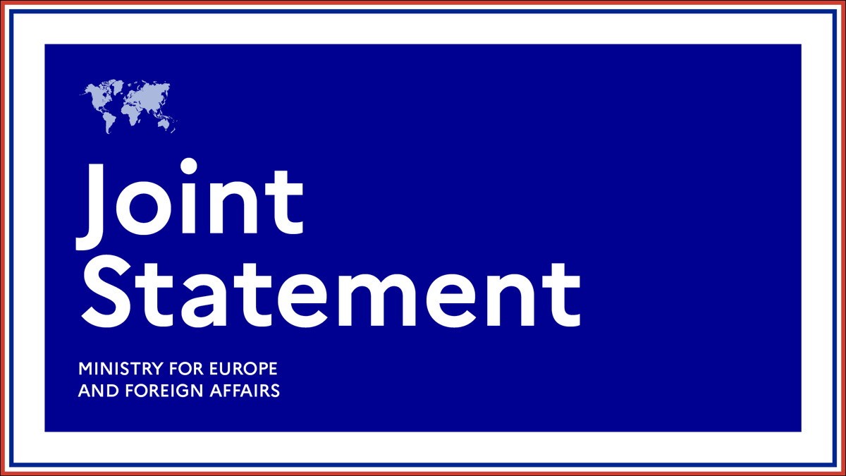 #Palestine | We, the Foreign Ministers of 🇨🇦, 🇩🇰, 🇫🇮, 🇫🇷, 🇦🇽, 🇯🇵, 🇳🇴, 🇸🇪, 🇨🇭, 🇬🇧, express serious concerns about the renewed deterioration of the humanitarian situation in Gaza which remains catastrophic.

➡️ fdip.fr/nrs27gph