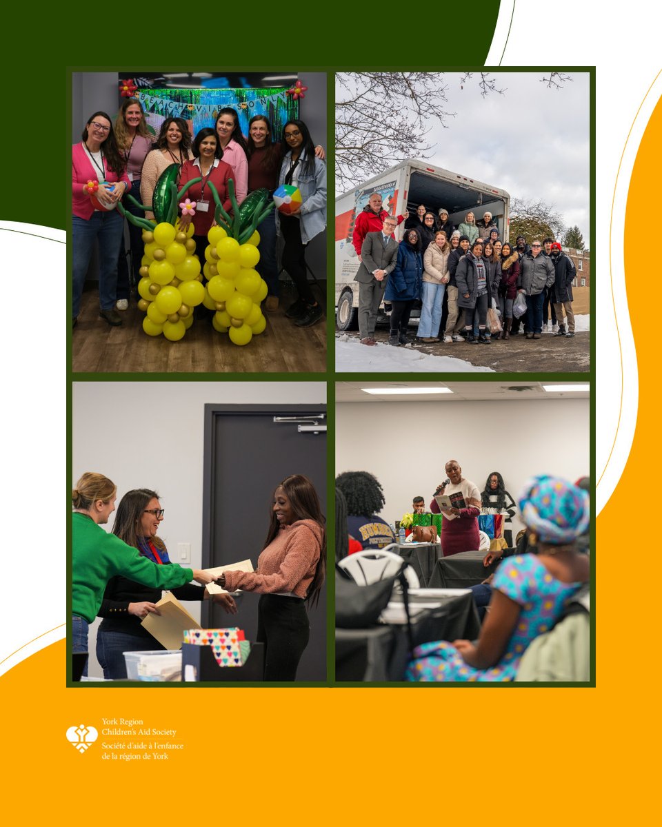 YorkRegionCAS's tweet image. As 2025 comes to a close, we’re so grateful for our incredible staff, volunteers, foster parents, and community partners. Thank you for everything you’ve done this year to support children, youth, and families in our community. 💚💛

#YRCAS #YorkRegion