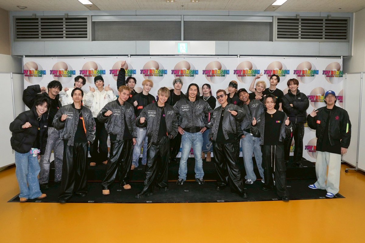 EXILE_AKIRA_LDH's tweet photo. EXILE LIVE TOUR 2025
THE REASON
Final
in NAGOYA
I love you, everyone.
Next 2026
TOKYO DOME‼︎
See you soon...
#EXfamily
#セカ友
#thereason
#EXILE
🎬⬇️⬇️⬇️
https://t.co/rBM10oehzd https://t.co/IrgjPLrxKm