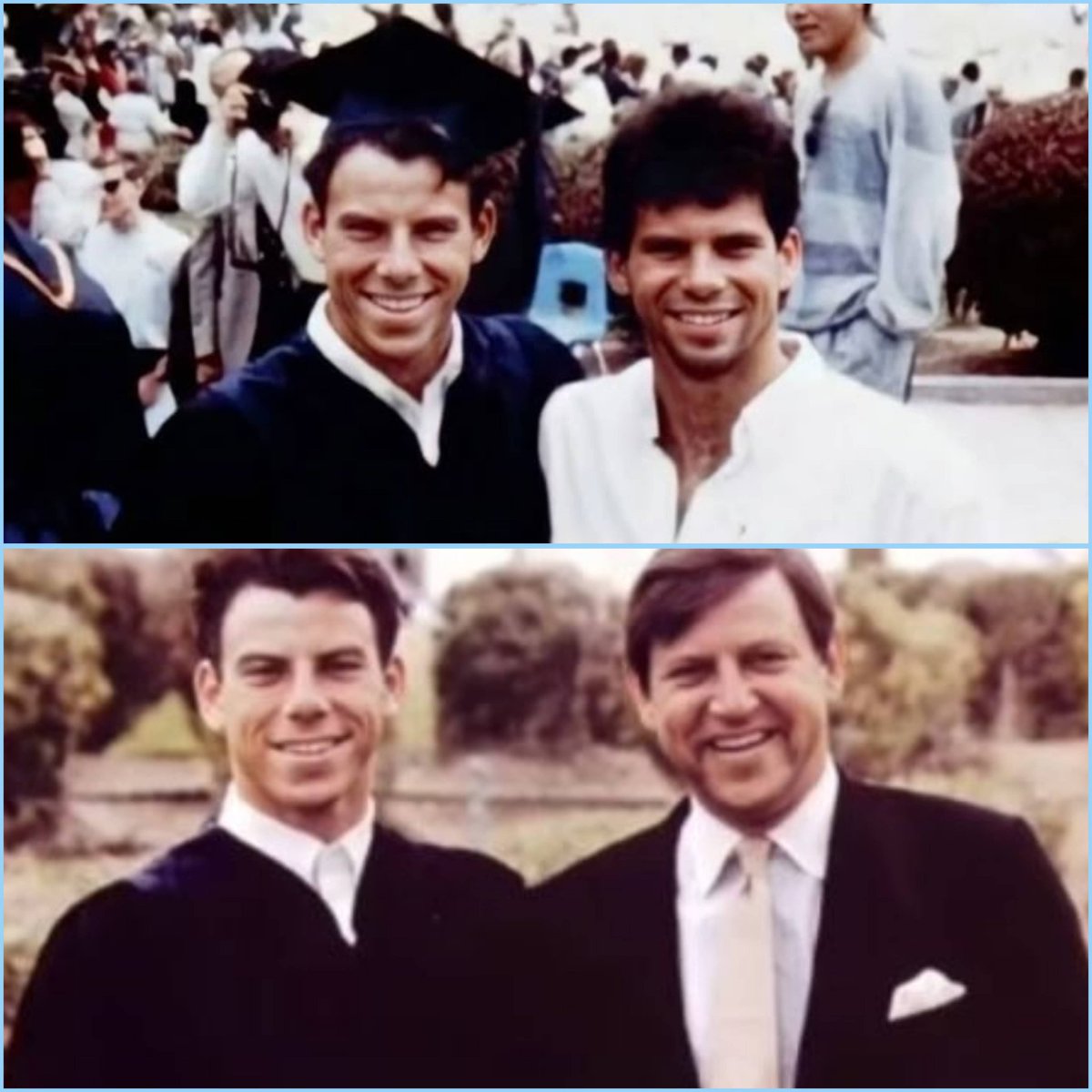 Two smiles.
Two contexts.
Different emotions.
Erik with Lyle: relaxed, genuine.
Erik with his father: restrained, controlled.
Sometimes a smile isn’t about happiness,
but about who you feel safe with.
#JusticeForErikAndLyle