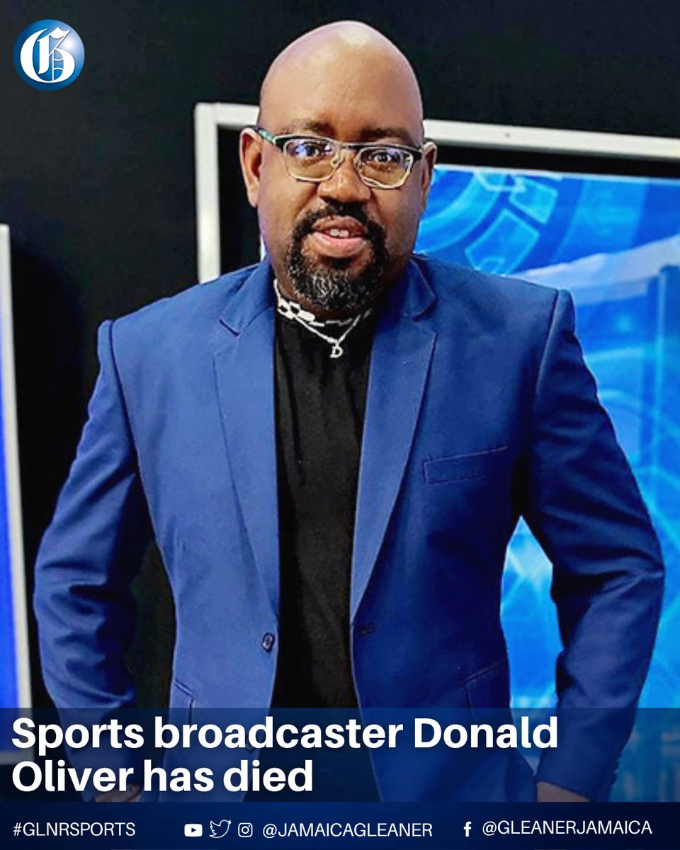 Sports journalist and broadcaster Donald Oliver has passed away.

He died suddenly this morning.

He reportedly suffered a medical emergency and subsequently died. #GLNRSports