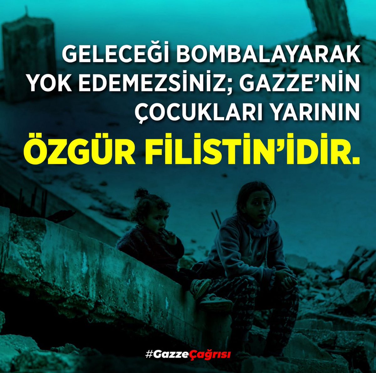#GazzeÇağrısı Sinmiyoruz. Susmuyoruz. Filistin’i unutmuyoruz.
1 Ocak sabahı Galata’da birlikte olacağız. #GazzeÇağrısı 
📍 Galata Köprüsü
🗓 1 Ocak 2026
⏰ 08.30