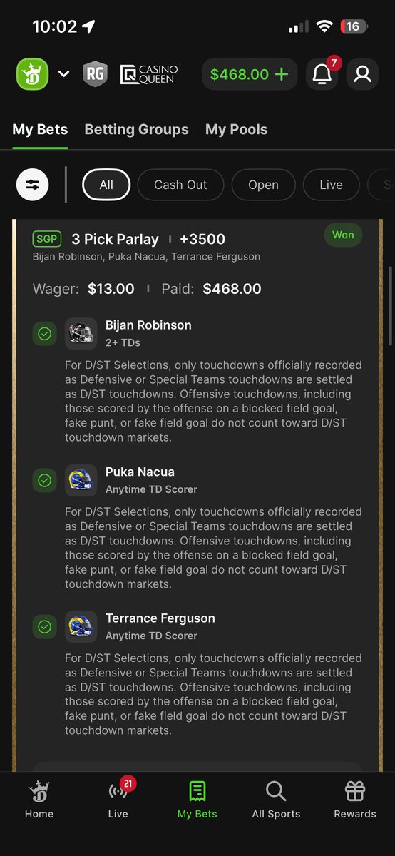 TyMorganPicks's tweet image. Can’t stop ballin