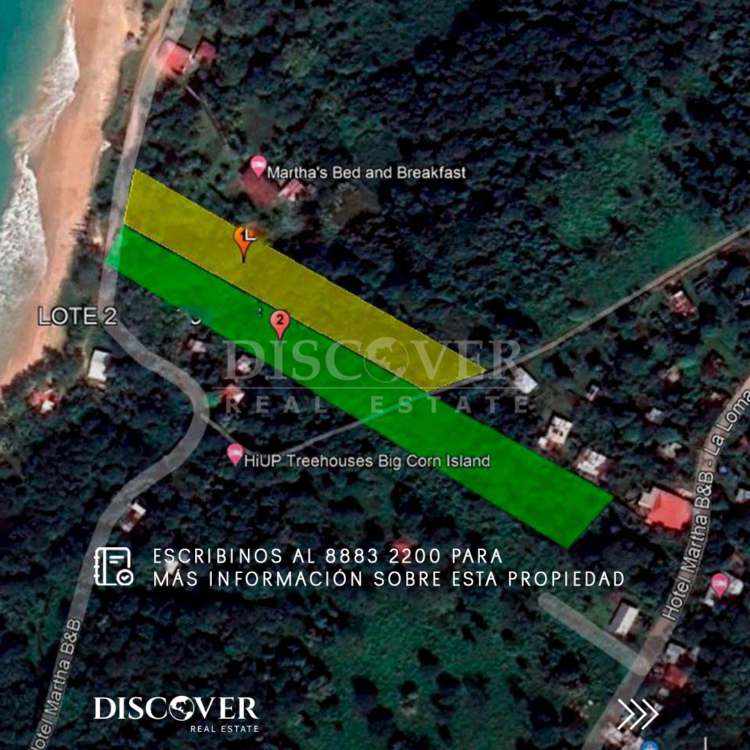 DiscoverRealtor's tweet image. 🌴 Corn Island destaca como uno de los destinos con mayor proyección del Caribe nicaragüense.
Este terreno es ideal para proyectos turísticos, residenciales boutique o eco-amigables.
📐 13,447 v²
💰 $138,000
📍 Corn Island
🔑 ID 13936

📲 Más info: +505 8883-2200

#CornIsland