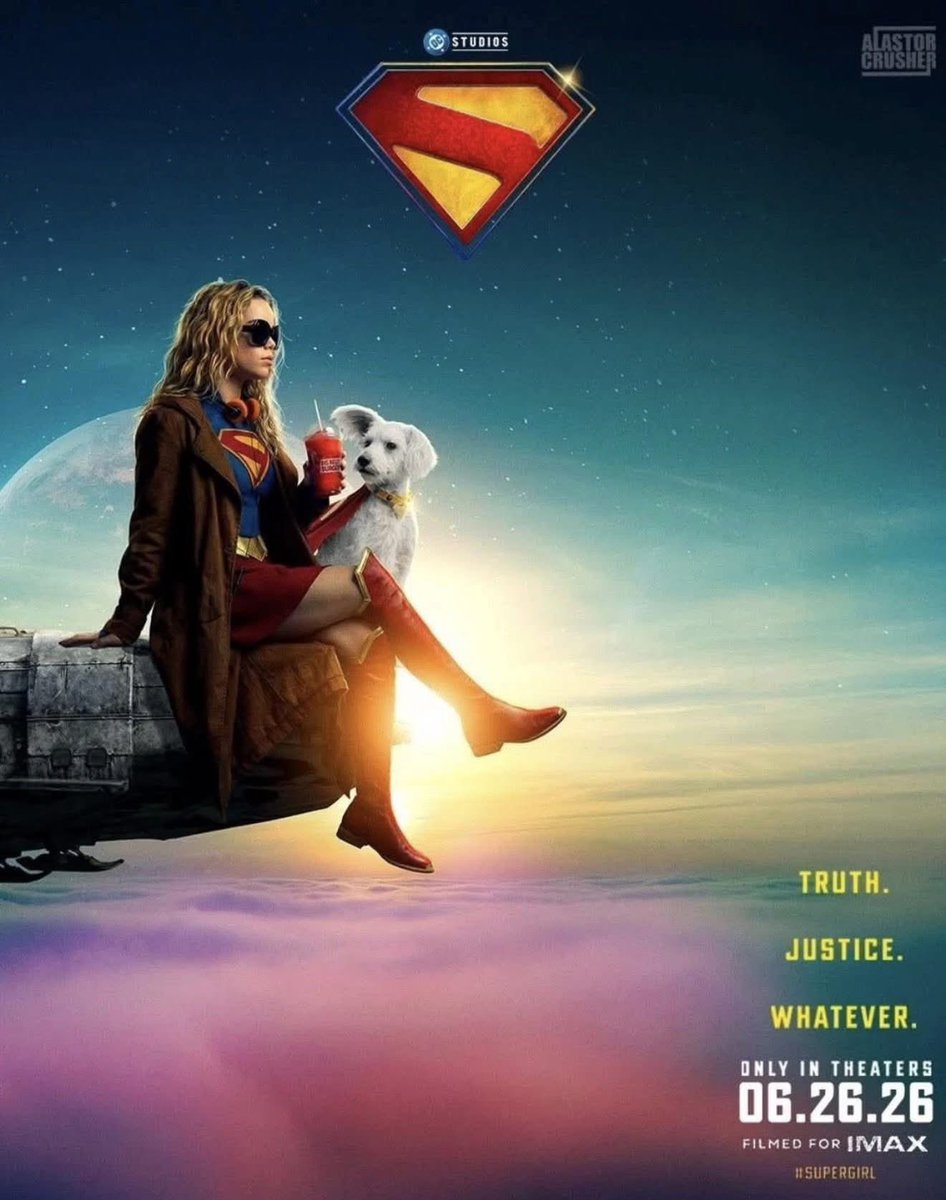 Valade's tweet image. #Supergirl #SupergirlMovie