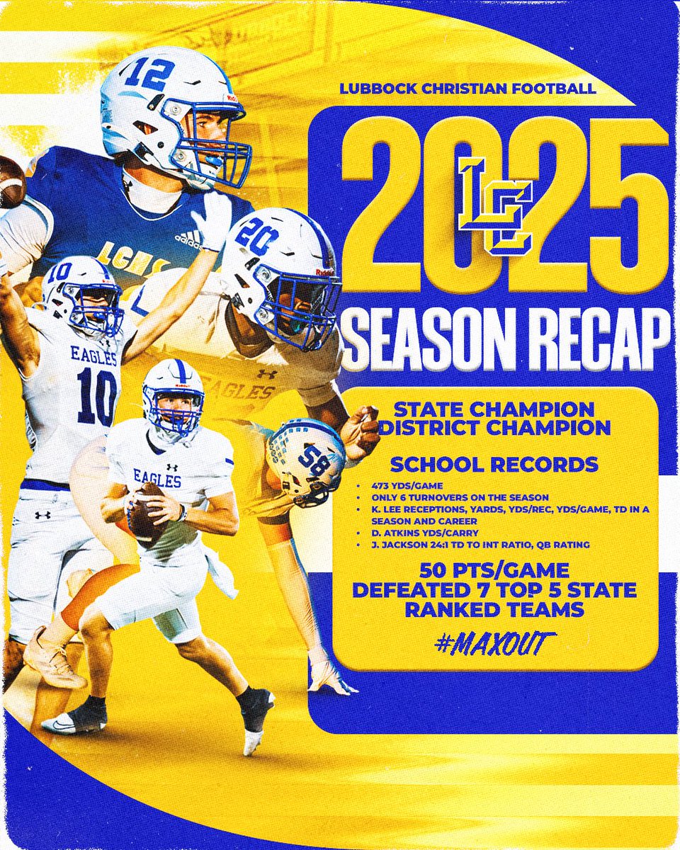 Recapping an unforgettable season. 🏈

This team’s unity and grit made them impossible to beat. Proud of the way these guys fought until the final whistle. 

It’s a great time to be an Eagle! 🦅