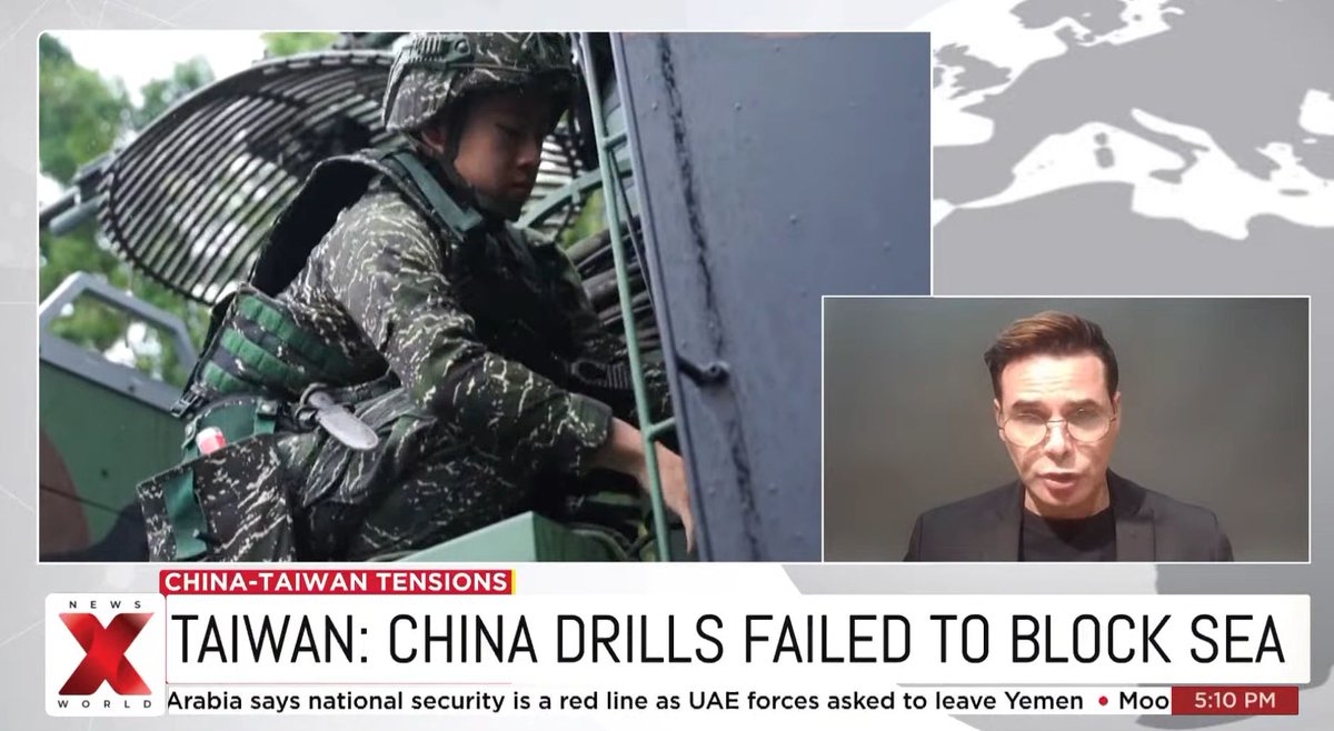 關於#中國#解放軍#東部戰區「#正義使命-2025」圍#台灣軍演，我接受#印度媒體訪問! 片段從3分35秒開始。 @ChingteLai  @MoNDefense @josephwutw @MOFA_Taiwan @chia_lung @takaichi_sanae  https://t.co/6WbkQuaiJt